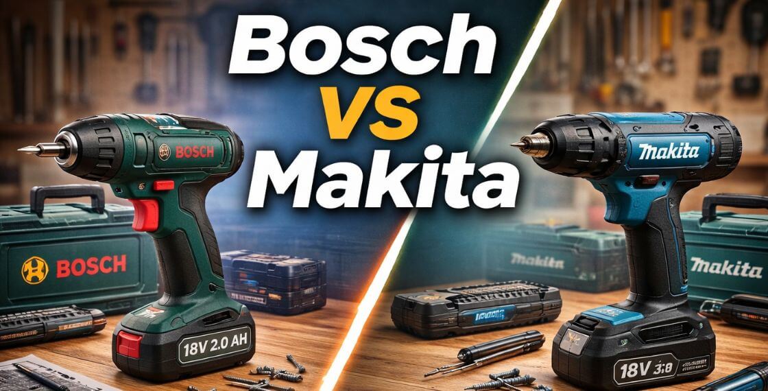 Bosch vs Makita: Qual Escolher